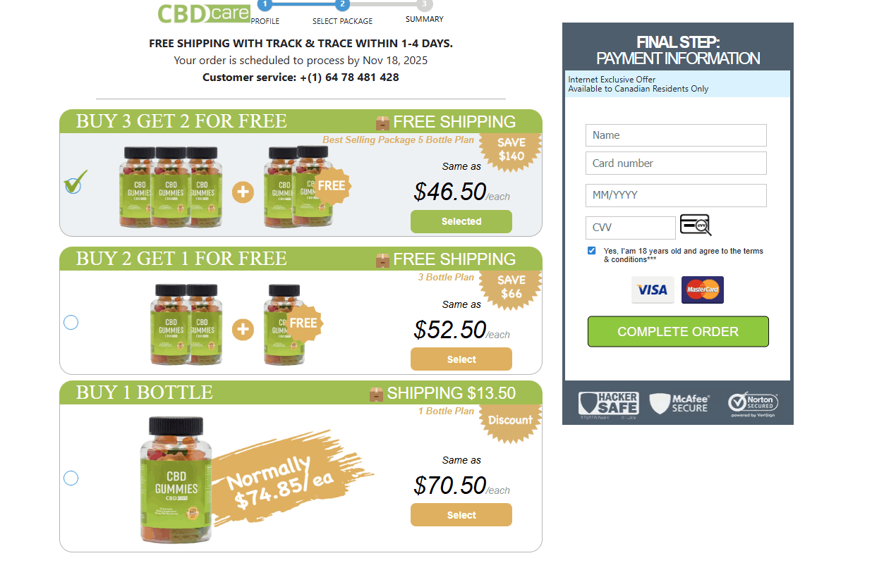 Tricolla Farms CBD Gummies-Secure-Checkout