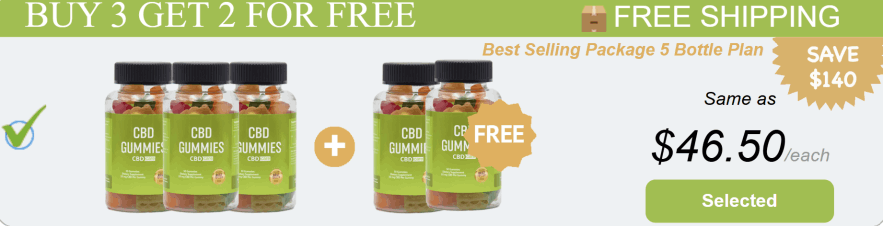 Tricolla Farms CBD Gummies1 bottle